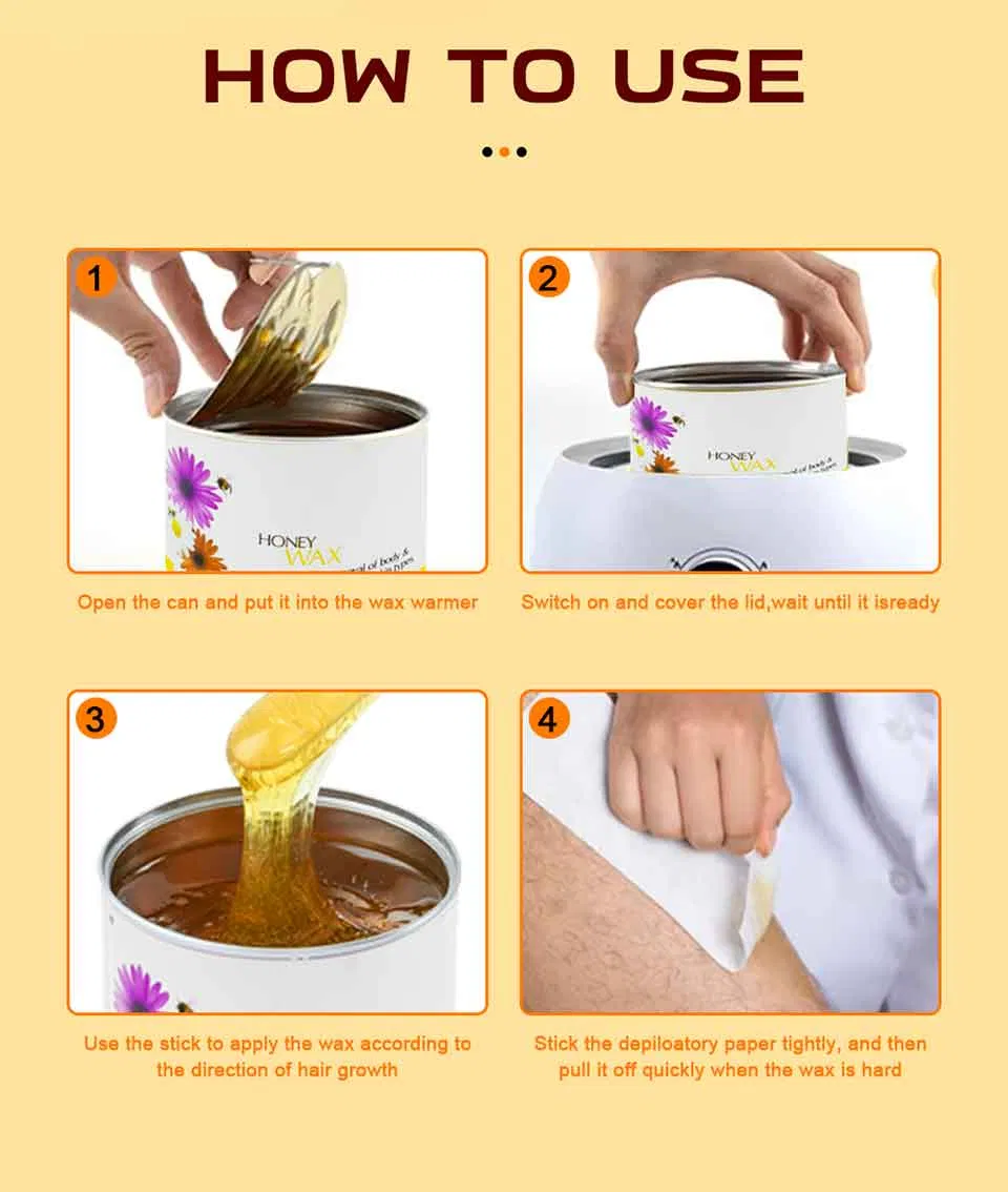 Soft Hair Removal Painless Waxing Kit 400 Grams