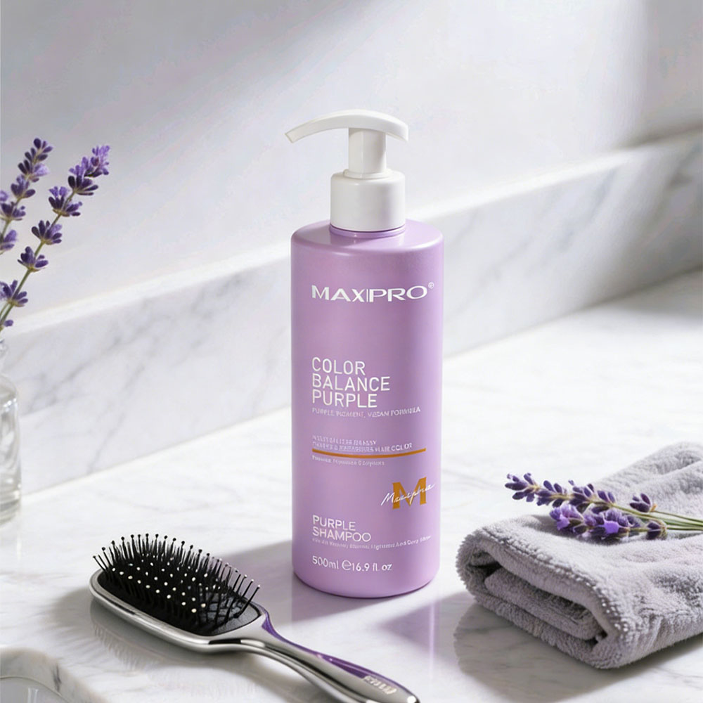 Maxipro Hot Sale Colorful Hair Dye Shampoo Black in 5 Minutes Professional Professional Purple Hair Color Dye Shampoo