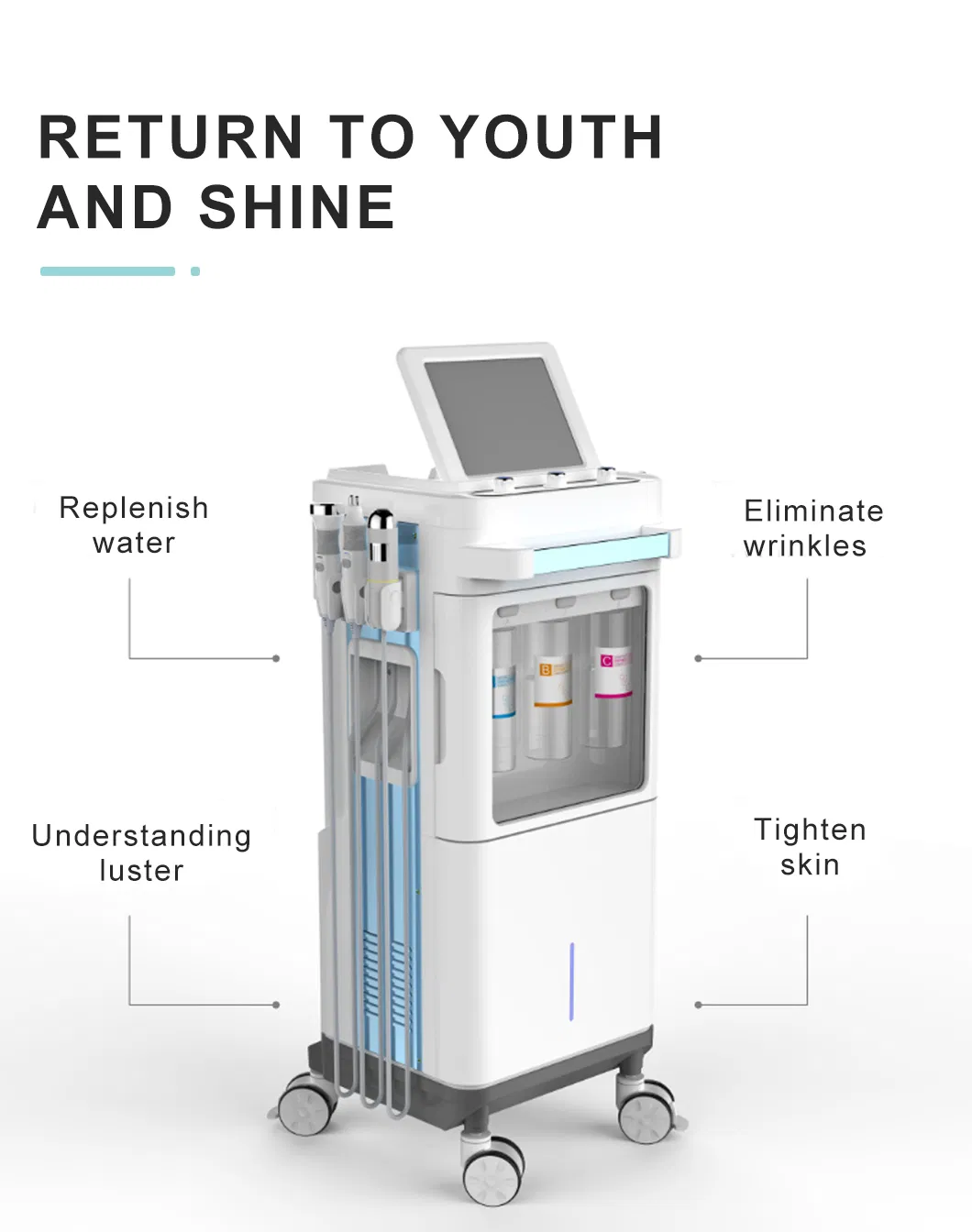 Professional Skincare Hydro Facial Machine for Beauty Salon Use