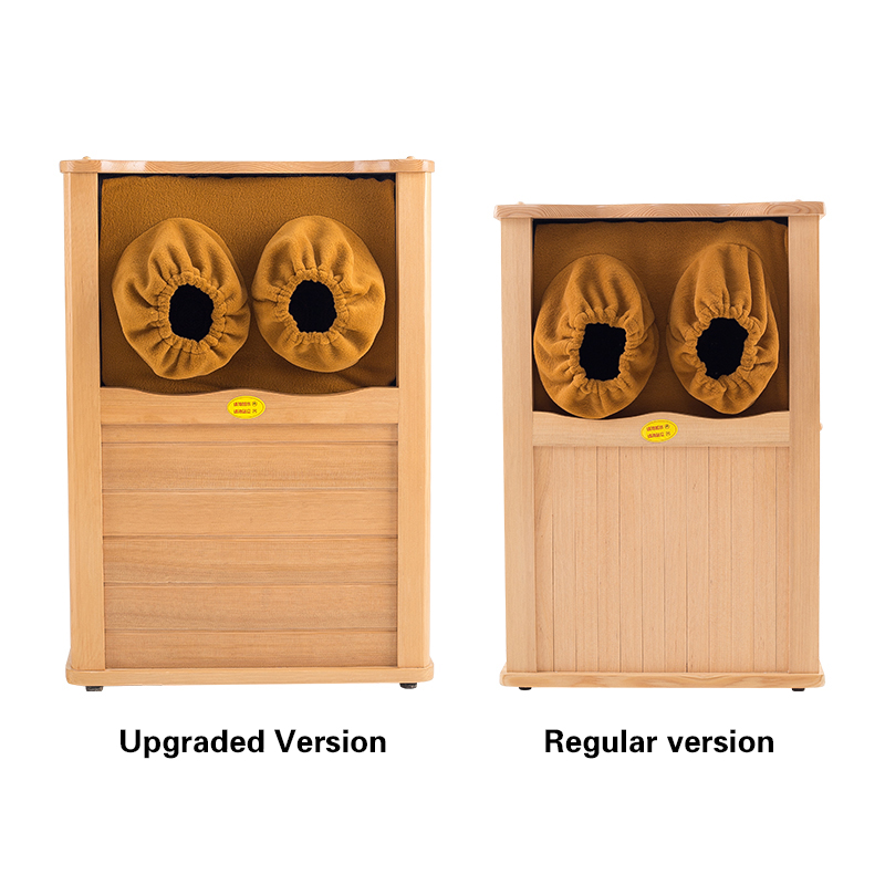 Graphene Far Infrared Foot Sauna Bucket Portable Wooden Foot Spa Massager For Home Relaxation And Wellness