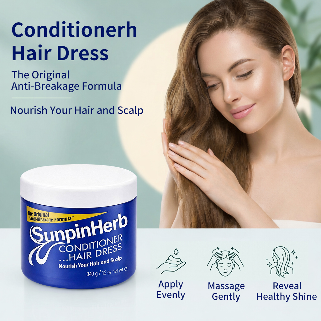 Blue Magic Original Premium Herbal Anti-Breakage Nourishing Smoothing Curly Dry Hair Conditioner Gel Organic Professional Scalp