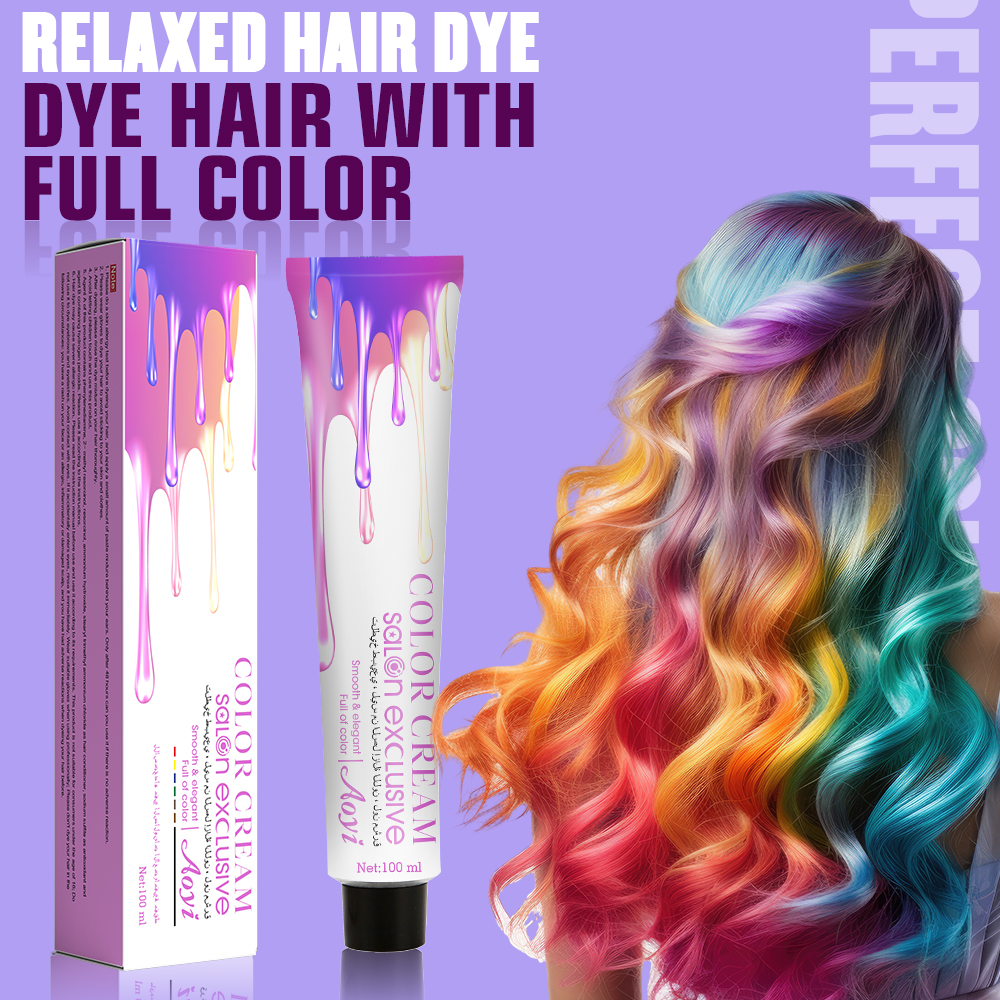 Wholesale Hair Color Cream 100Ml Hair Dye Color Personality Popularity New Hair Color Cream Professional Salon