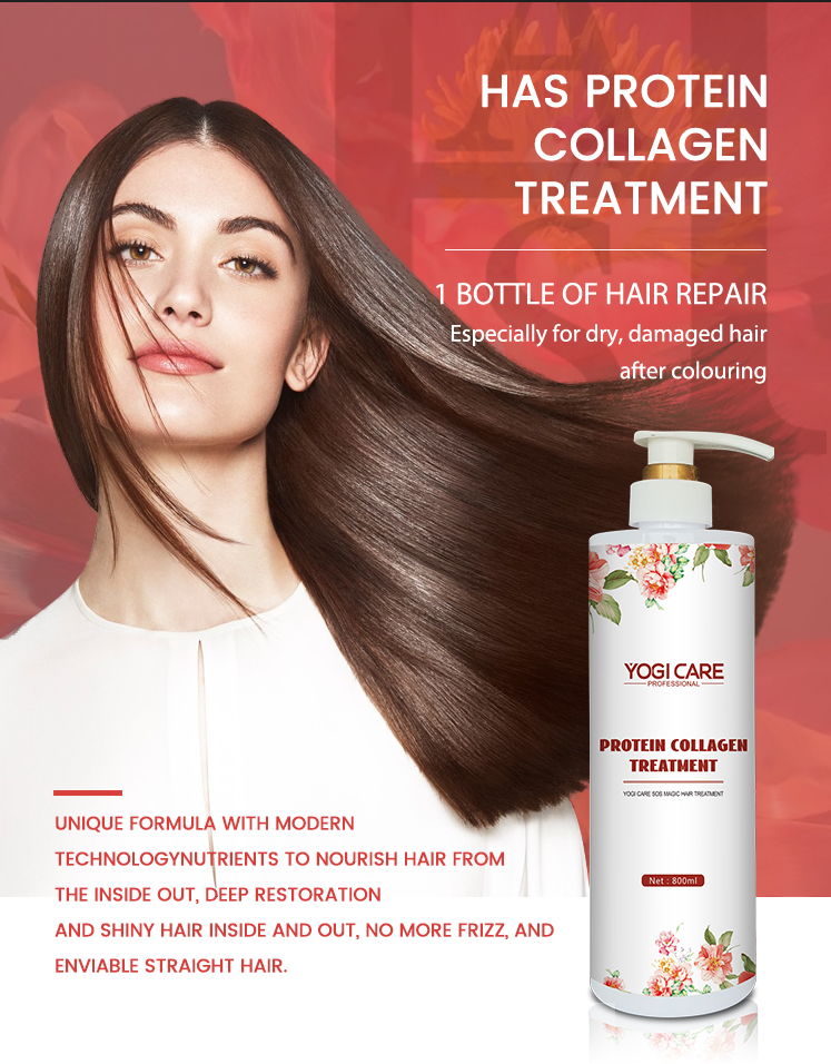 Private Label Anti-Frizzy HAS Collagen Moisturizing Conditioner Repairing Hair Treatment for Salon