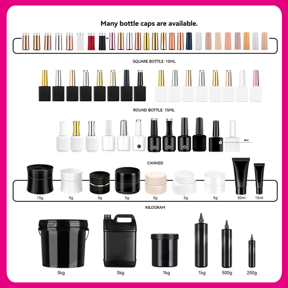 RONIKI Large Capacity Salon Gel Support OEM ODM Bulk Packaging Custom for Beauty Salon Consumables