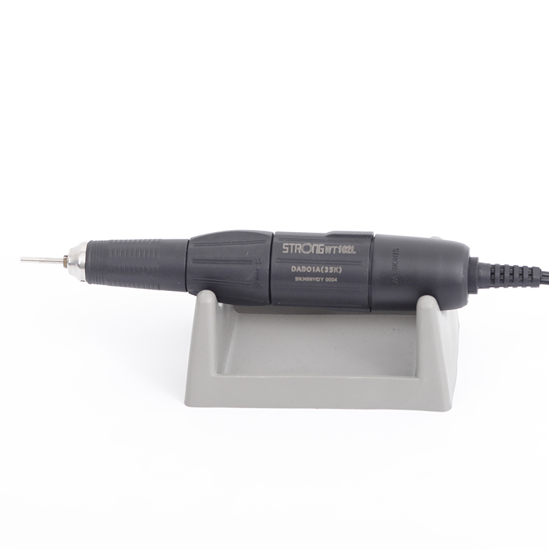 Dental Lab Micro Motor 35000 Rpm Laboratory Micromotor Nails Supplies Salon Gel Nail Polish with Micro Motor Handpiece 102L