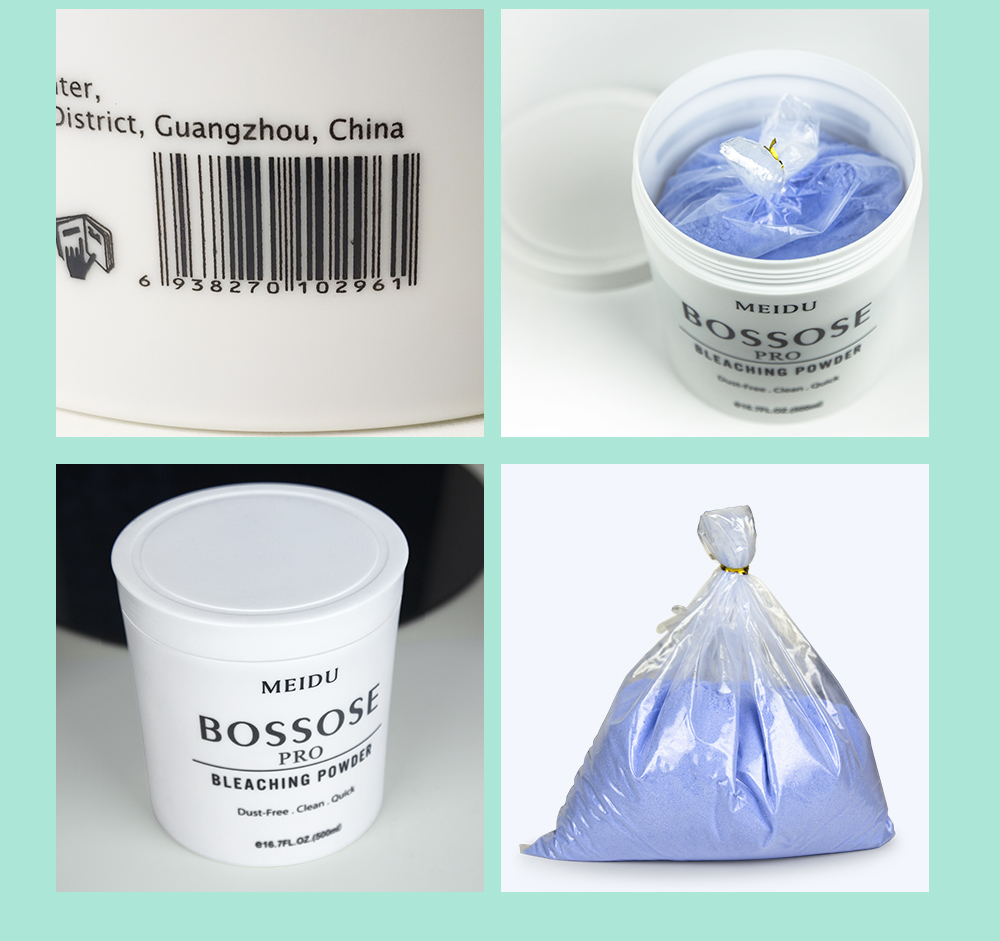 Salon Professional Custom Hair Color Dye Bleach Cream Level up 9 High Quality White Hair Bleaching Powder