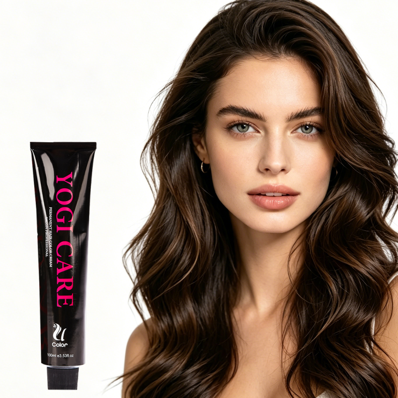 Custom 100ml Long Lasting Hair Dye Cream Permanent Hair Coloring Cream for Salon