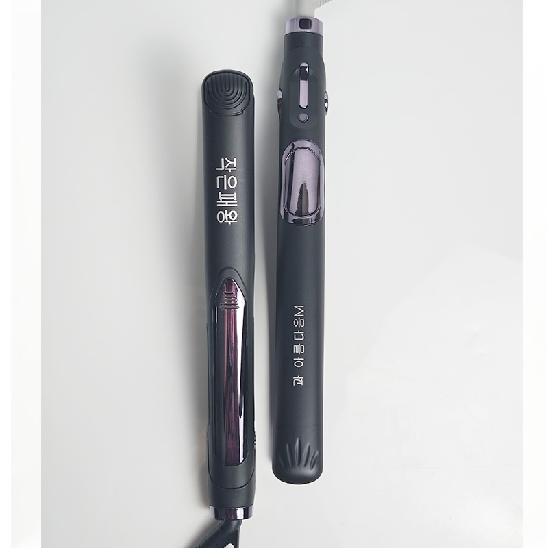 Cross-Border New Six Gears Straightening Splint Extreme Heating Curling Straight Hair Dual-Purpose Splint Barber Store