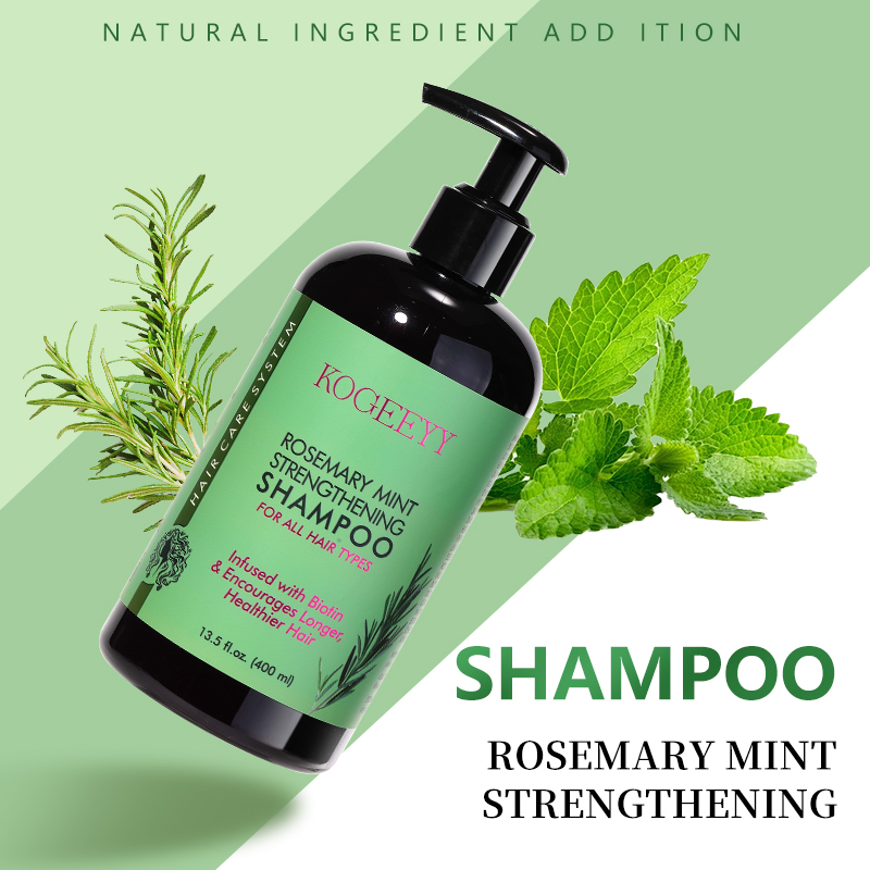 KOGEEYY Private Label Rosemary Mint Anti Hair Loss Treatment Mask Growth Products Shampoo and Conditioner Hair Wash and Care Set