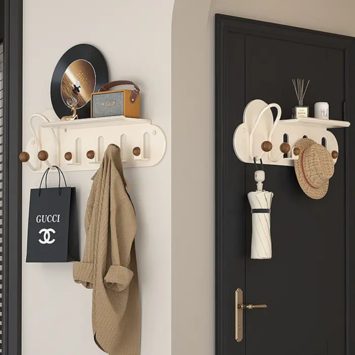 High-Quality Wall clothes hook storage rack decoration finishing hanging rack Factory, Suppliers
