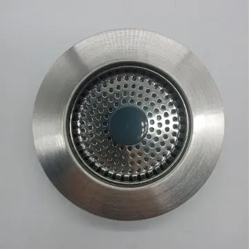 Metal 3-in-1 kitchen sink drain strainer