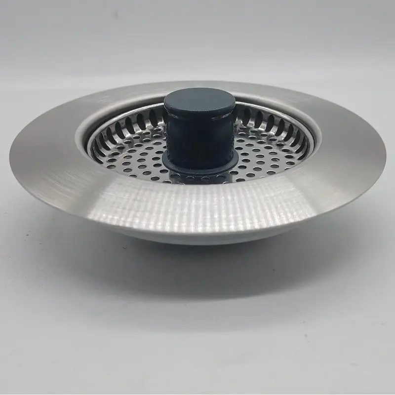 China metal 3 in 1 kitchen sink drain strainer stopper pop up plug Manufacturer, Suppliers
