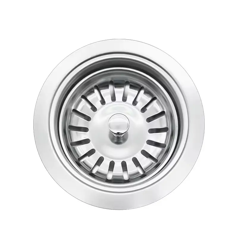 High-Quality Double stainless steel thickened steel head launching accessories sink drain plug Manufacturers, Supplier