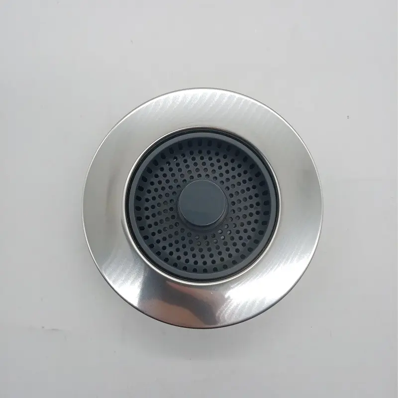 China metal 3 in 1 kitchen sink drain strainer stopper pop up plug Manufacturer, Suppliers