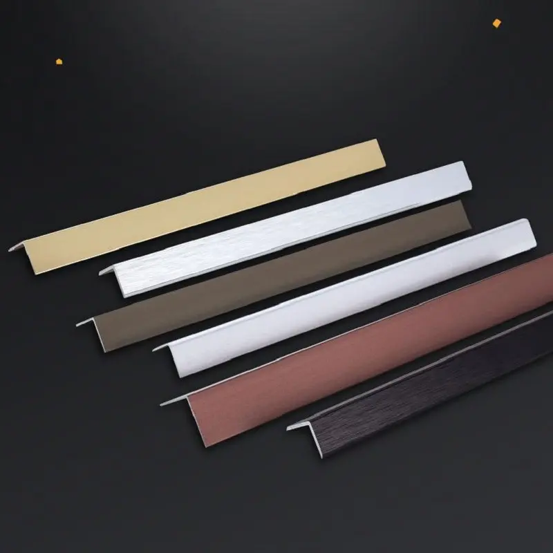 High-Quality Aluminium alloy tile edge trim strip t channel profile for ceramic floor transition Factories, Factory
