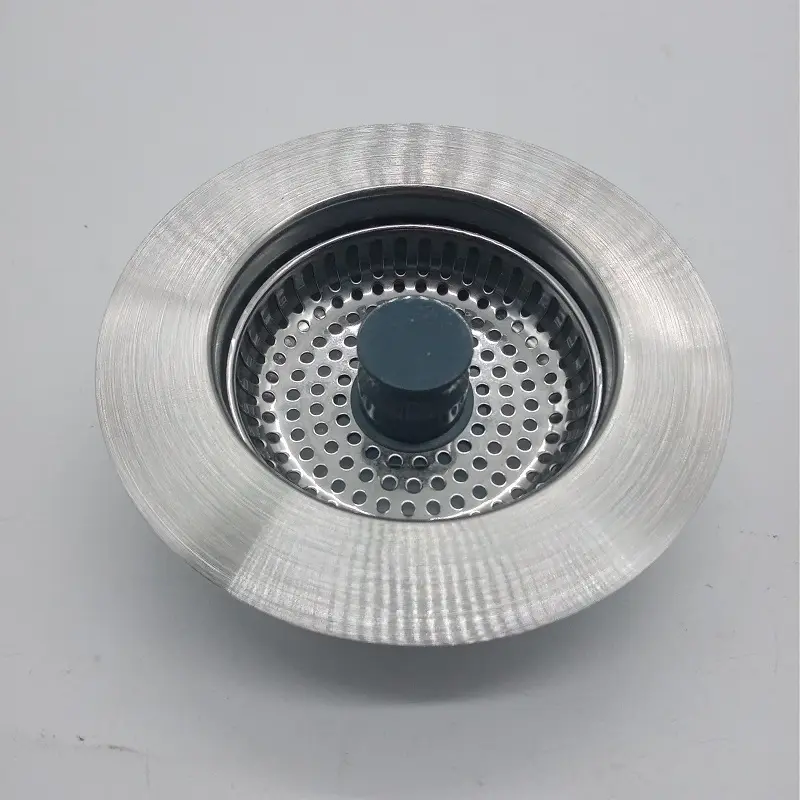 China metal 3 in 1 kitchen sink drain strainer stopper pop up plug Manufacturer, Suppliers