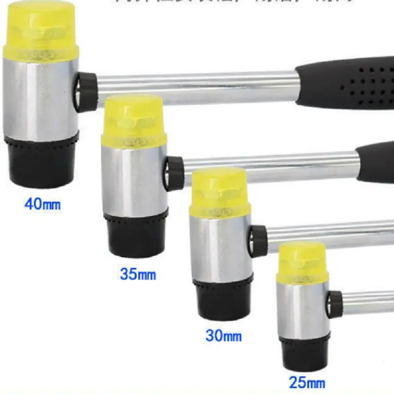 High-Quality Double-ended small hammer Rubber hammer Rubber rubber mounting hammer hammer hammer hammer flooring tile tool Suppliers, Supplier