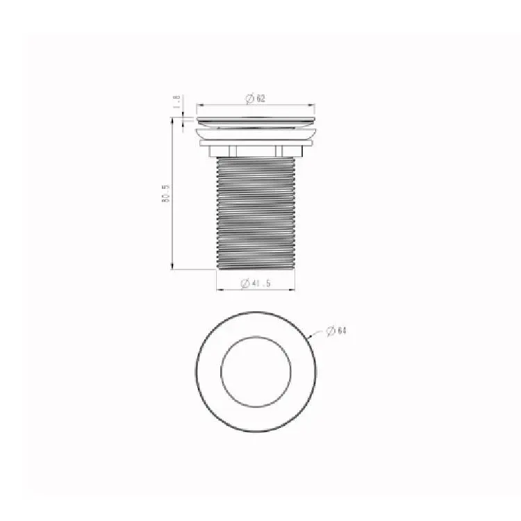 Spring-free Water Drainer