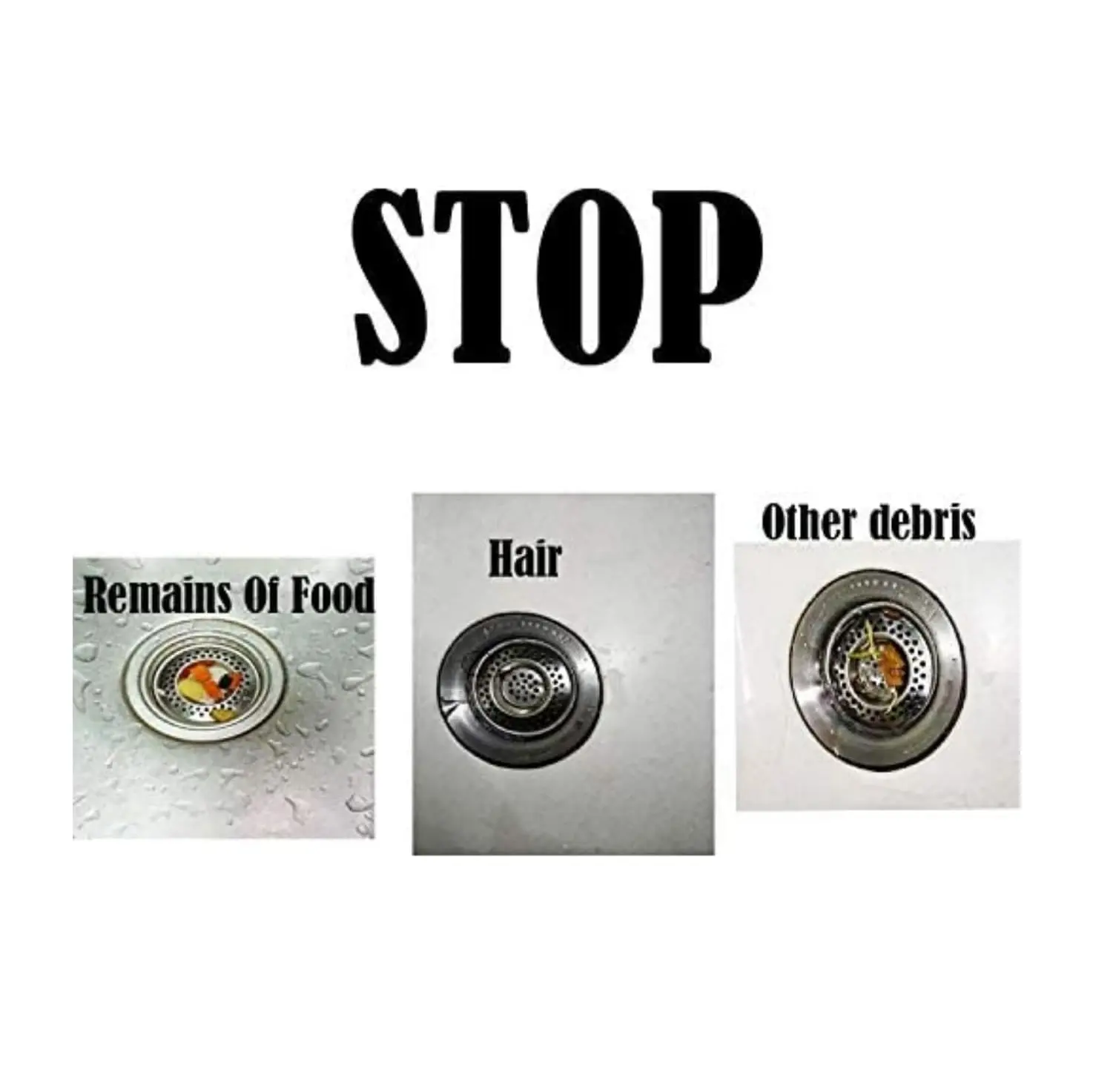 China Kitchen Sink Strainer And Stopper  70mm Stainless Steel Kitchen Sink Strainer Factory, Supplier