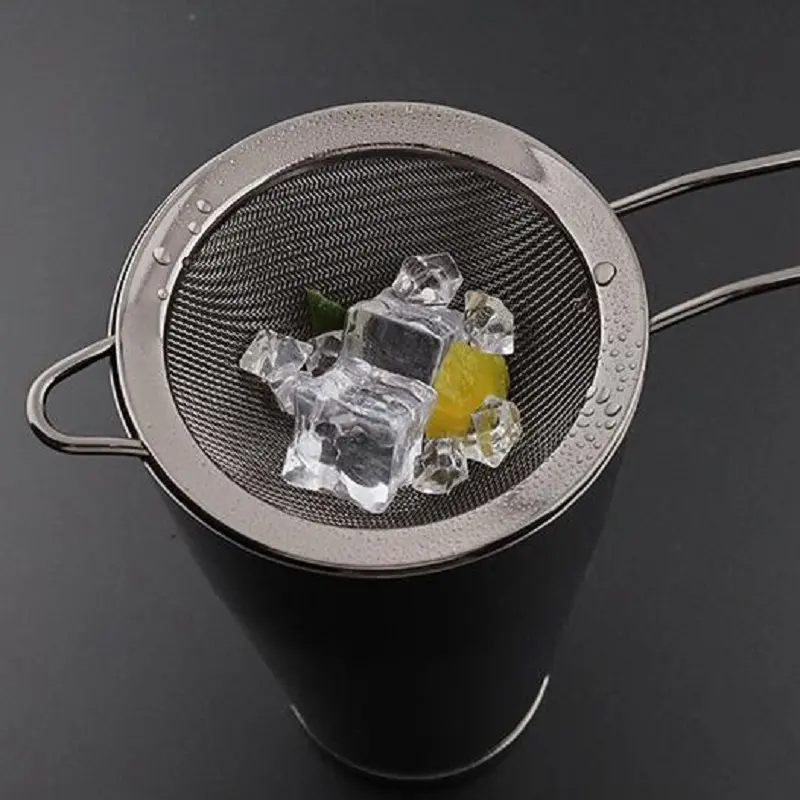 High-Quality Stainless steel strainer cocktail strainer 8.5 cm sink stopper Suppliers, Supplier