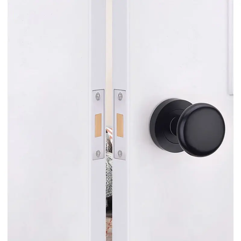 High-Quality Modern Design Black Automatic Door Closer with Hydraulic Buffer and Spring Rebound Hinge Self-Closing Hinge Manufacturer, Supplier