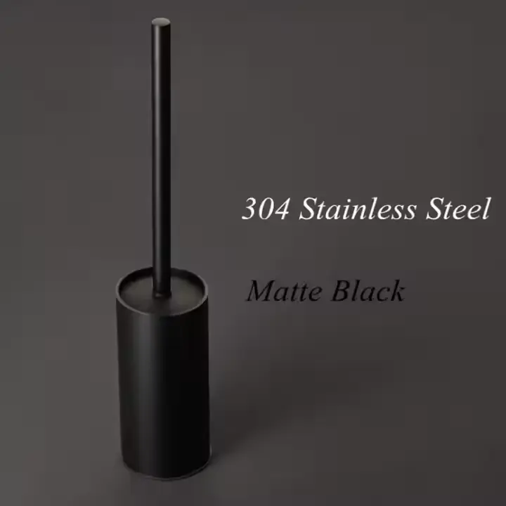 Wholesale Stainless Steel Black Toilet Brush Cleaning Tool Holder Manufacturer, Manufacturers