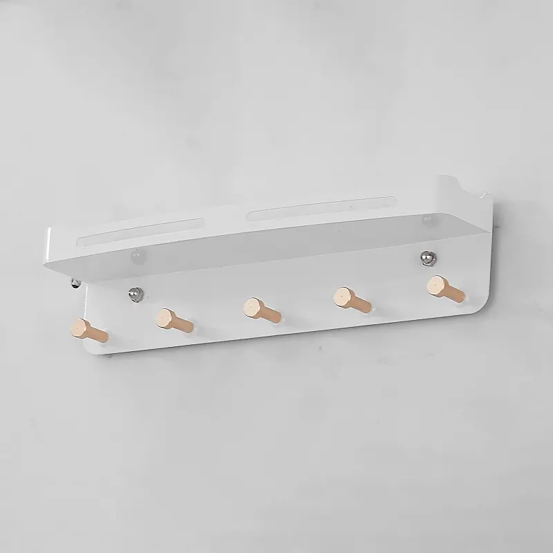 High-Quality Perforation-free stainless steel behind bedroom door keychain storage rack Manufacturers, Factories