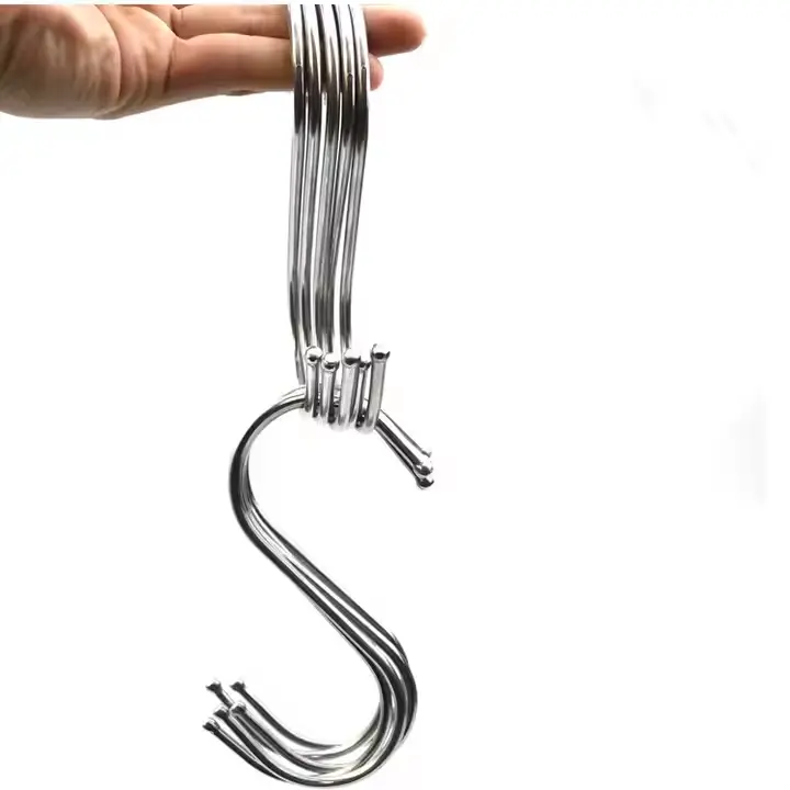 Wholesale Stainless Steel Heavy Duty Hanging Hooks Chrome Plated S Shape Hooks Manufacturer, Factory