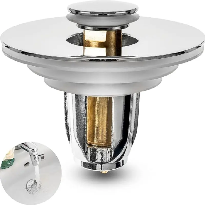 Wholesale Stainless Steel Bathtub Stopper for 1.02-1.96 Standard Drain Holes Manufacturer, Factories