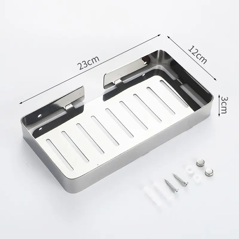 China 304 stainless steel bathroom soap holder storage rack Factory, Suppliers