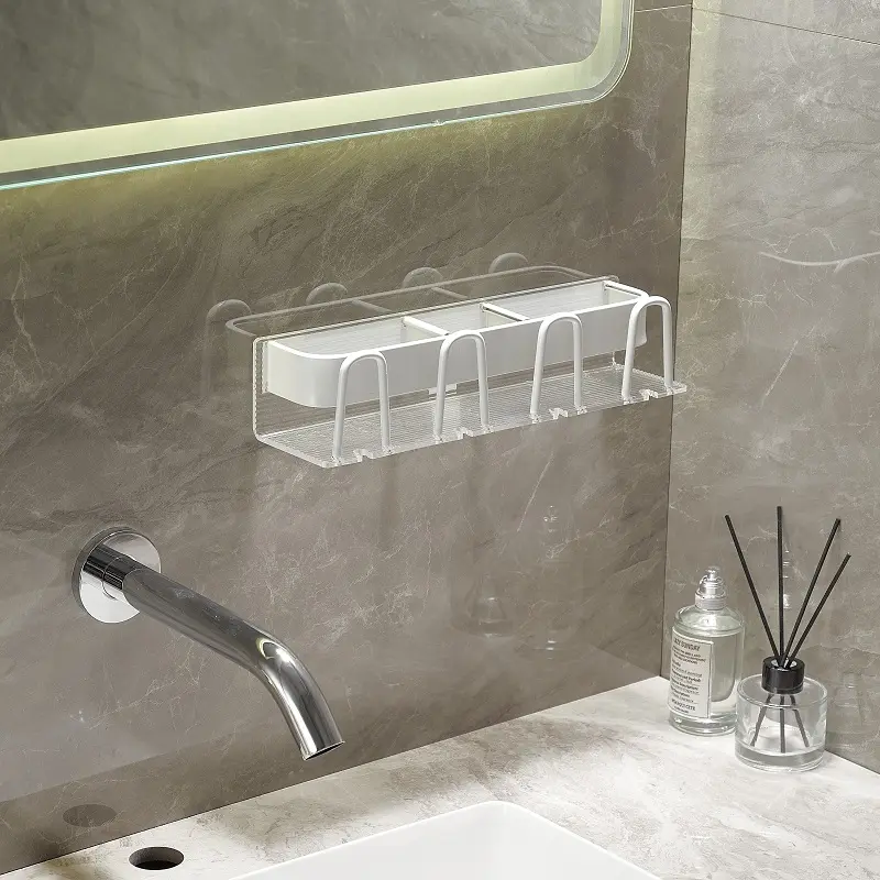 High-Quality Aluminum Bathroom mouthwash cup wall hanging toothbrush holder Manufacturers, Factory