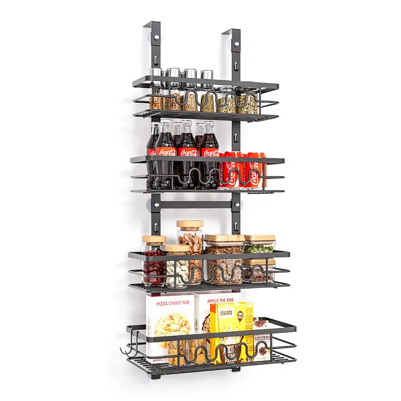 High-Quality Kitchen Wall hanging refrigerator shelf  behind the door storage shelf Manufacturer, Supplier