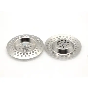 Kitchen sink strainer plug hole drain