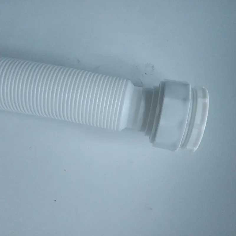 China PVC plastic white soft drain pipe for kitchen basin drain pipe Factories, Supplier