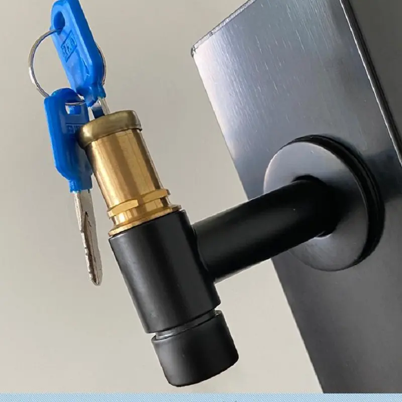 High-Quality Spray gun water pipe with lock double head with key faucet Factory, Suppliers