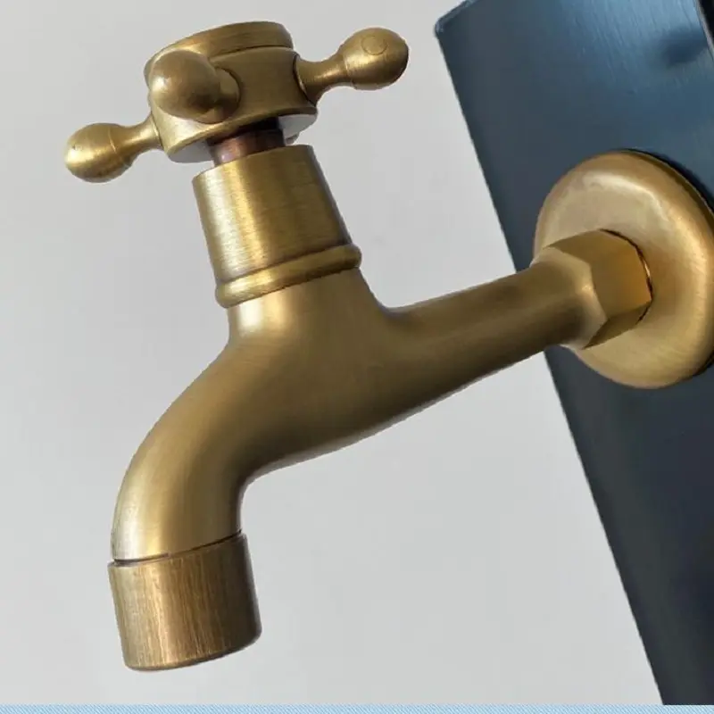 High-Quality Spray gun water pipe with lock double head with key faucet Factory, Suppliers