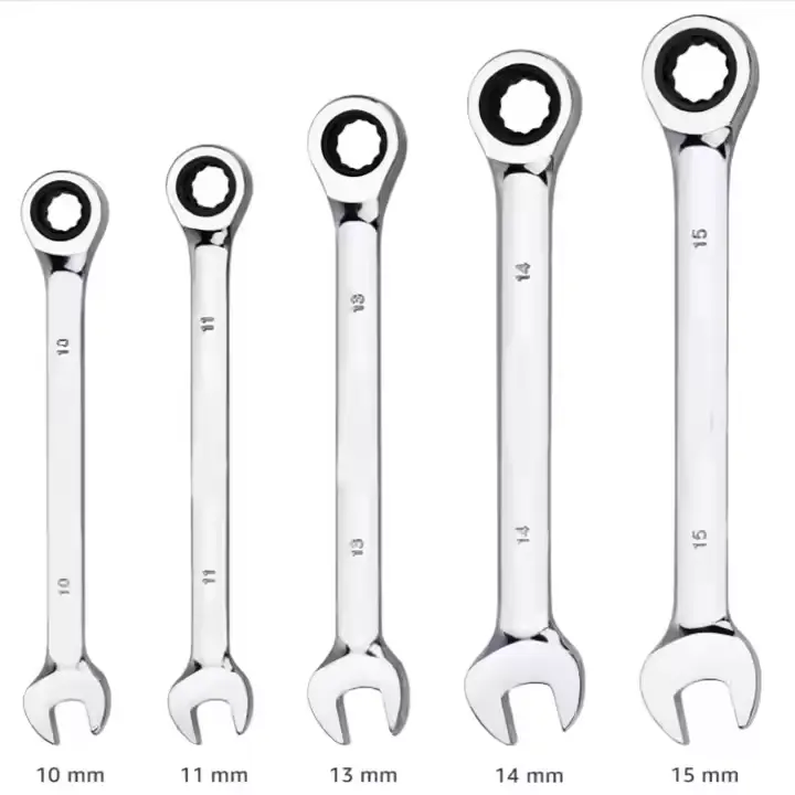 China Multipurpose Portable Ratchet Hand Tool Wrench Ratchet Spanner Set Manufacturer, Factories