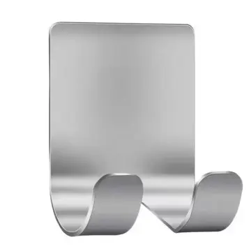 Stainless steel bathroom kitchen adhesive multi-hook