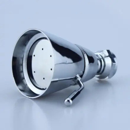 High-Quality Brass trumpet shower top spray head fixed water saving pressurized top nozzle Manufacturer, Factory