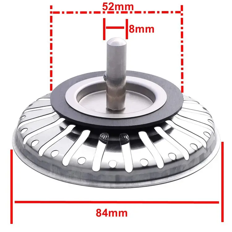 Kitchen Sink Strainer Detail View