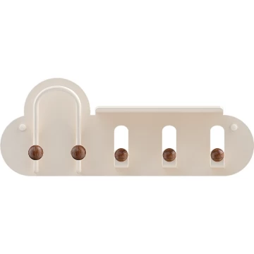 Wall clothes hook storage rack decorative