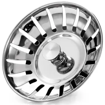 Kitchen sink strainer and plug