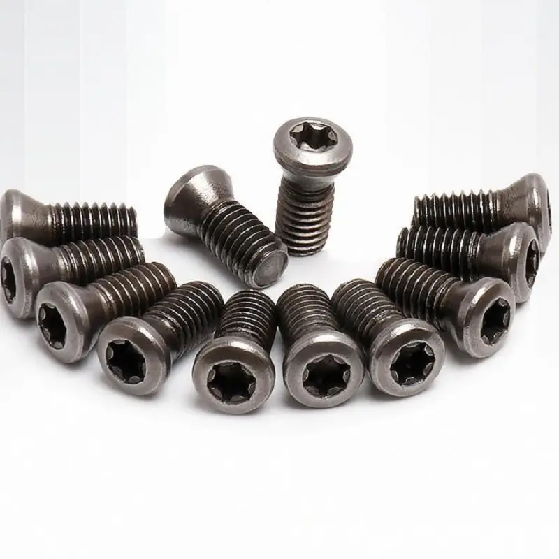 China 12.9 level CNC cutter head cutter head hexagon screw turning tool CNC cutter blade screw Factories, Suppliers