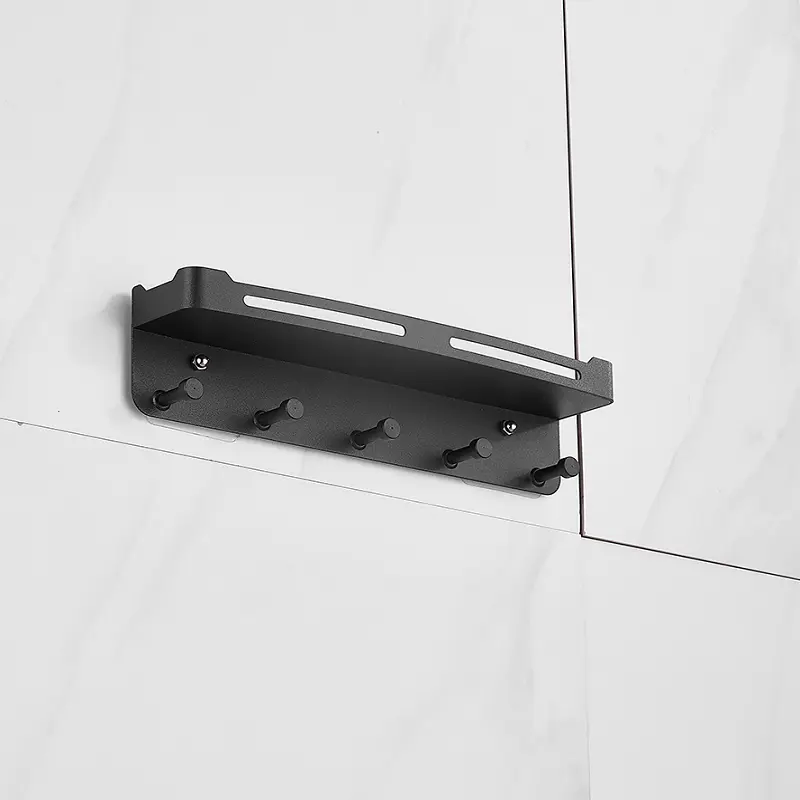 High-Quality Perforation-free stainless steel behind bedroom door keychain storage rack Manufacturers, Factories