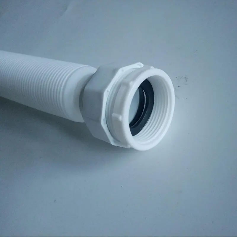 China PVC plastic white soft drain pipe for kitchen basin drain pipe Factories, Supplier