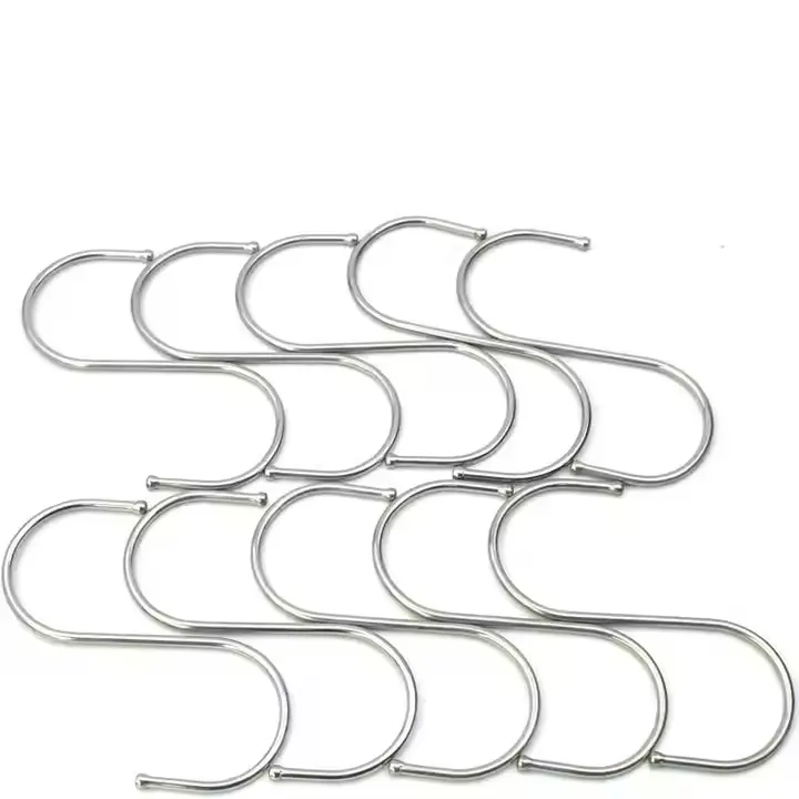 Wholesale Stainless Steel Heavy Duty Hanging Hooks Chrome Plated S Shape Hooks Manufacturer, Factory