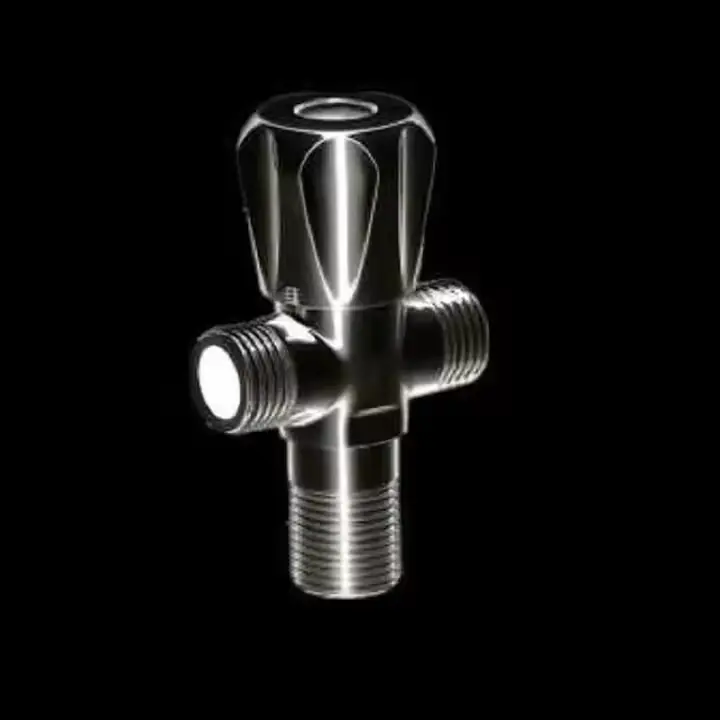 High-Quality Three way water triangle valve eight-figure sealing Angle valve Manufacturers, Suppliers