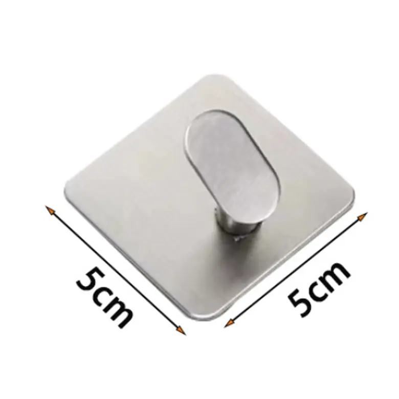 China Waterproof Stainless Steel Adhesive Robe Towel Hooks Wall Hook Manufacturers, Factory