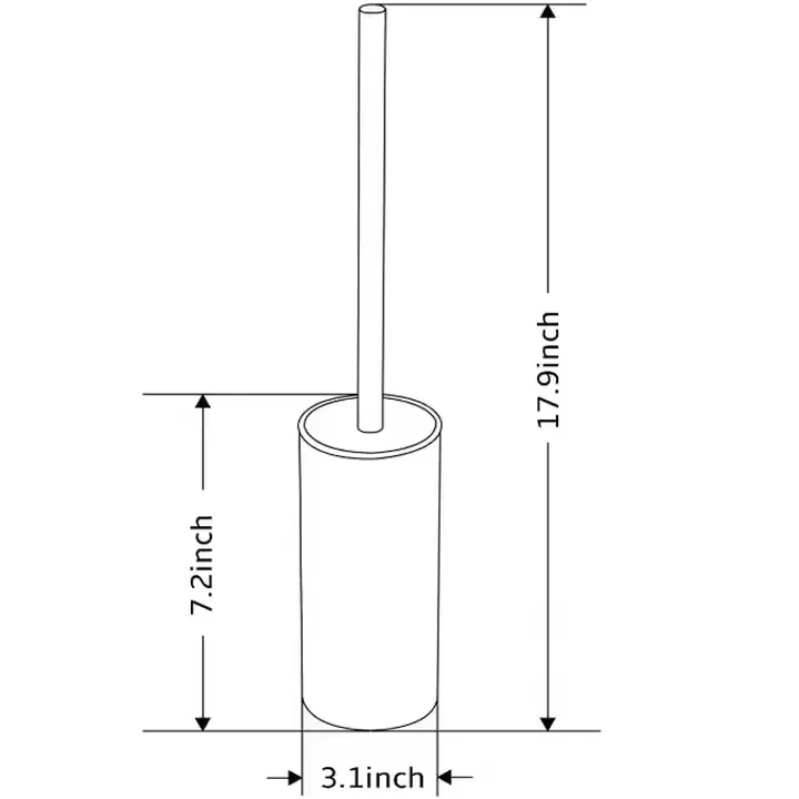 Wholesale Stainless Steel Black Toilet Brush Cleaning Tool Holder Manufacturer, Manufacturers