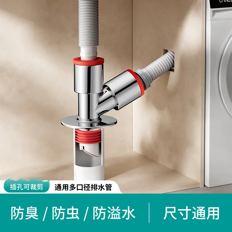 High-Quality Three-head drain pipe floor drain joint sewer deodorant floor drain Manufacturers, Factory